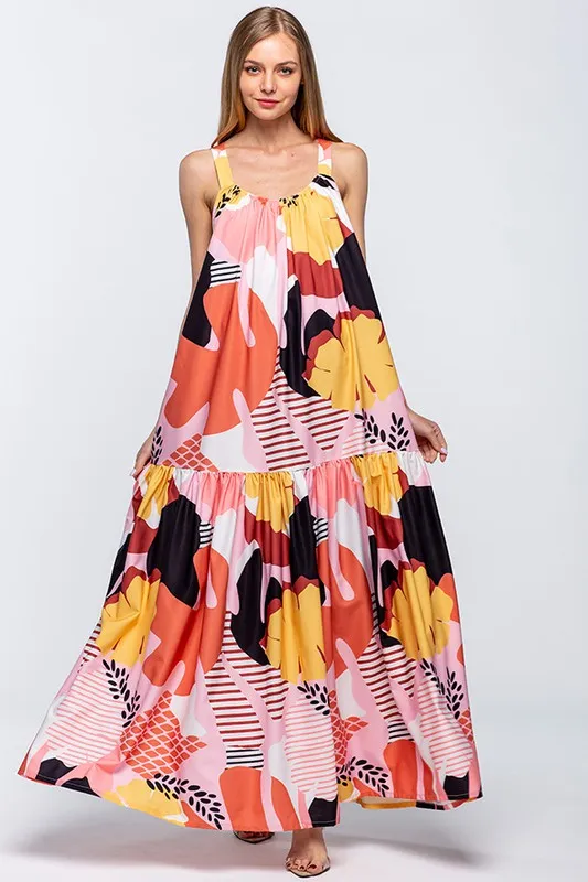Pick Me Floral Maxi Sundress (More Colors)