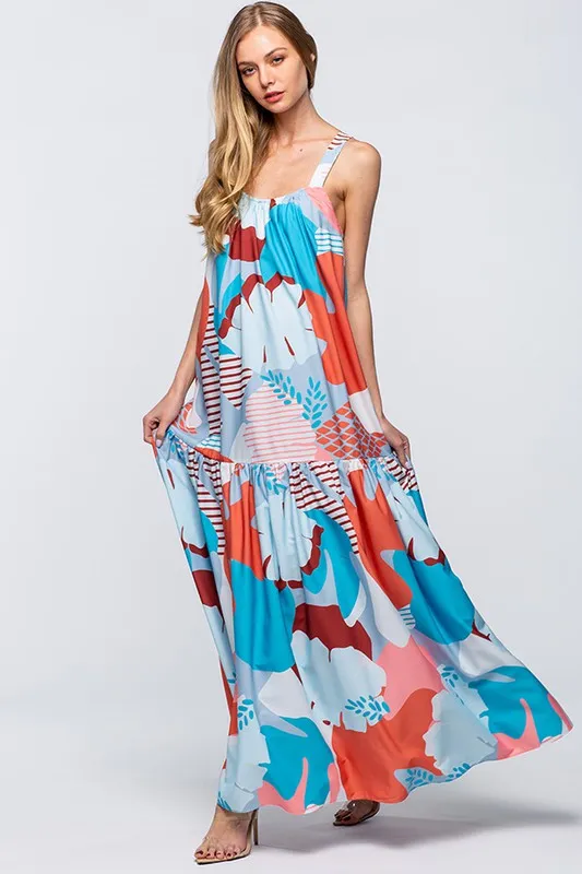 Pick Me Floral Maxi Sundress (More Colors)