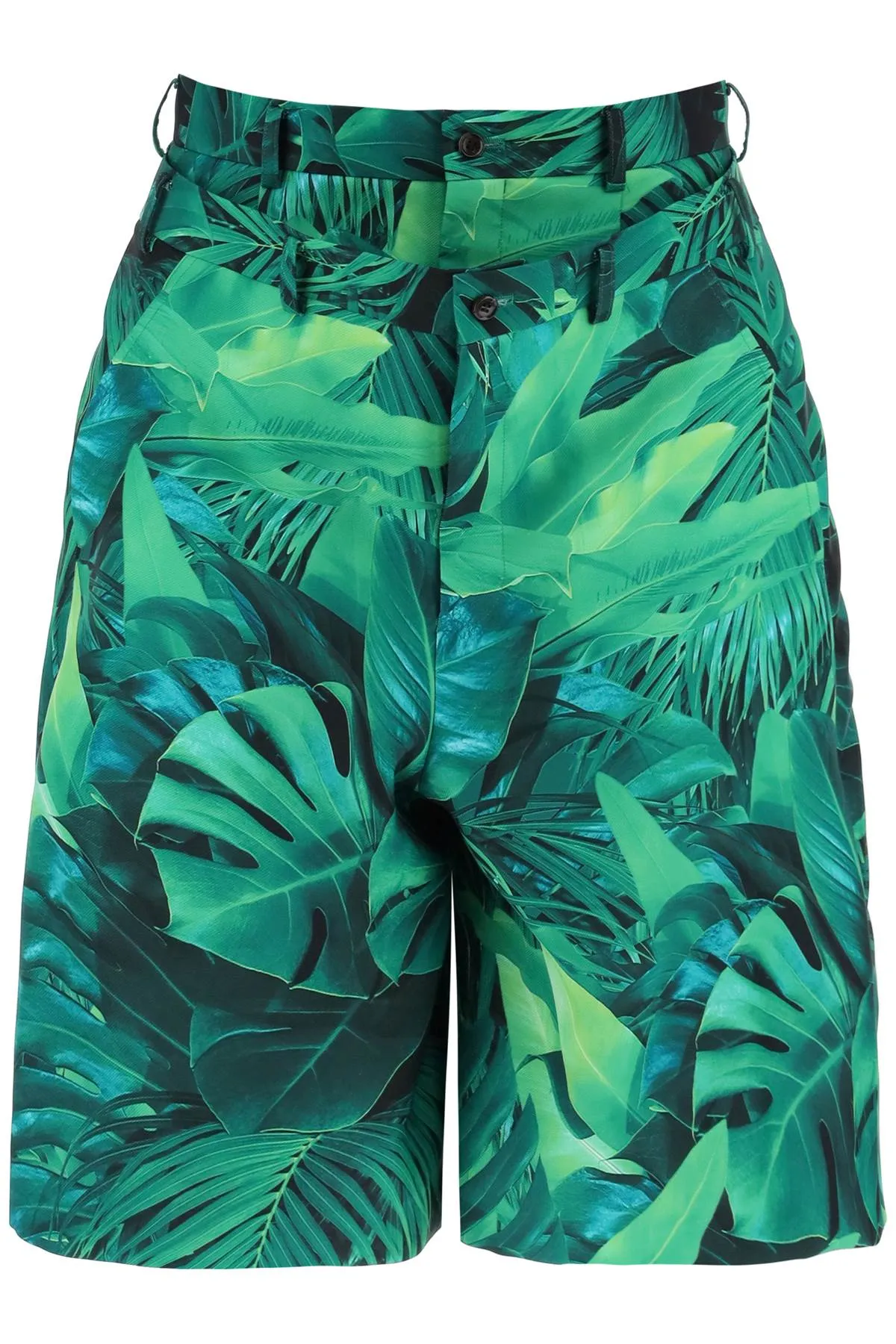 "jungle bermuda with double front layer PM P030 GREEN