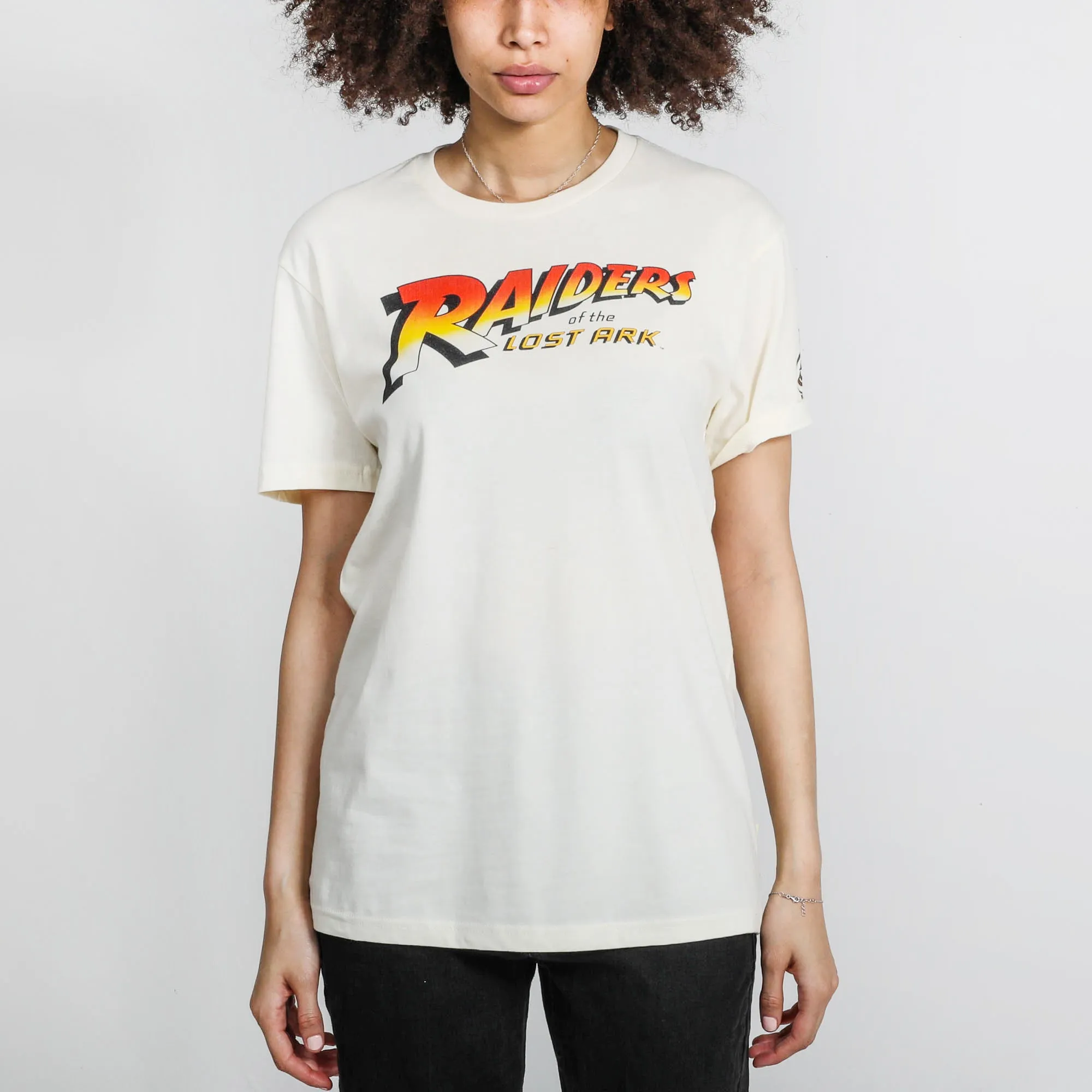 Raiders of The Lost Ark Title Natural Tee