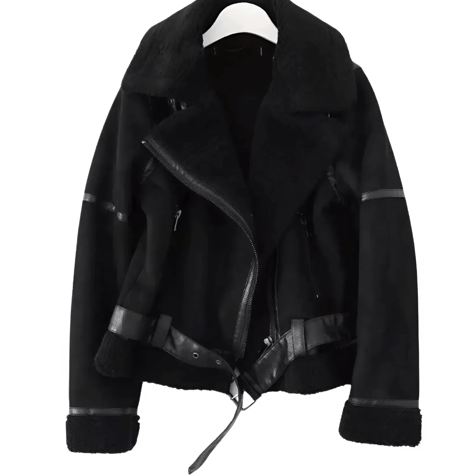 Shearling Suède Jas