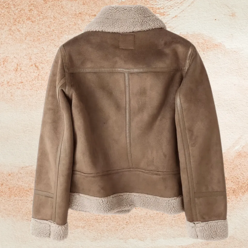 Shearling Suède Jas