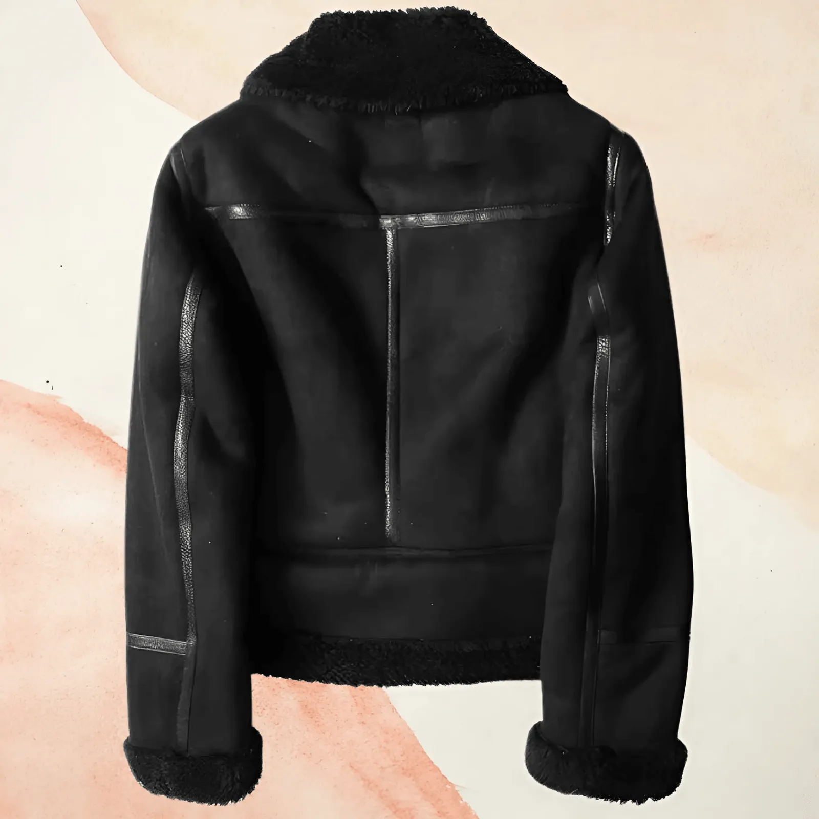 Shearling Suède Jas