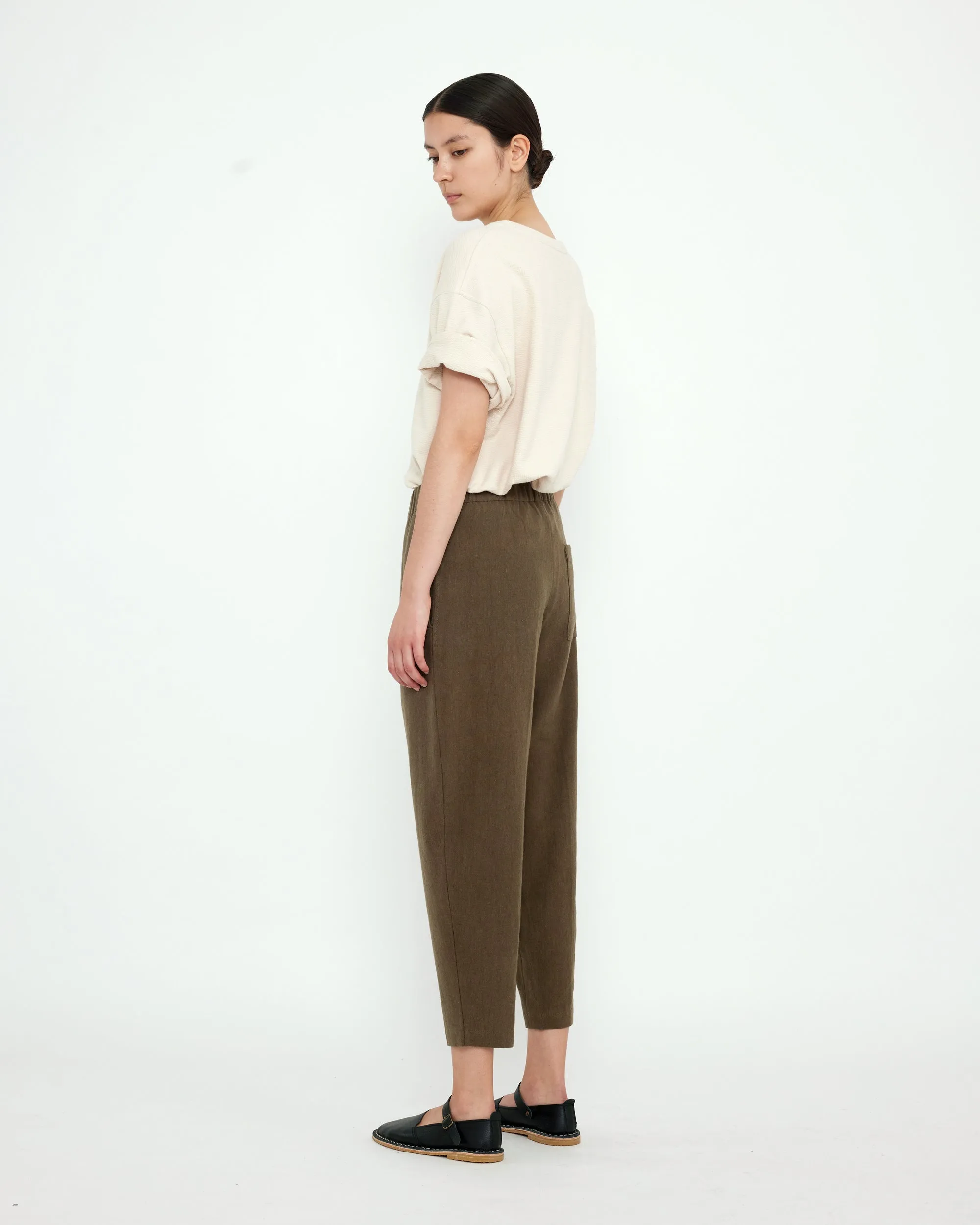 Signature Elastic Pull-Up Trouser - Spring Edition - Color Options