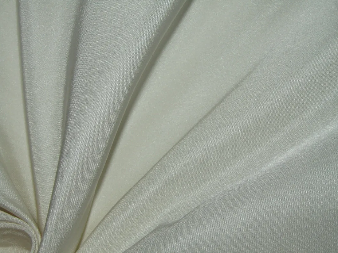 silk taffeta fabric  ivory satin weave color 54" wide TAF96[4]