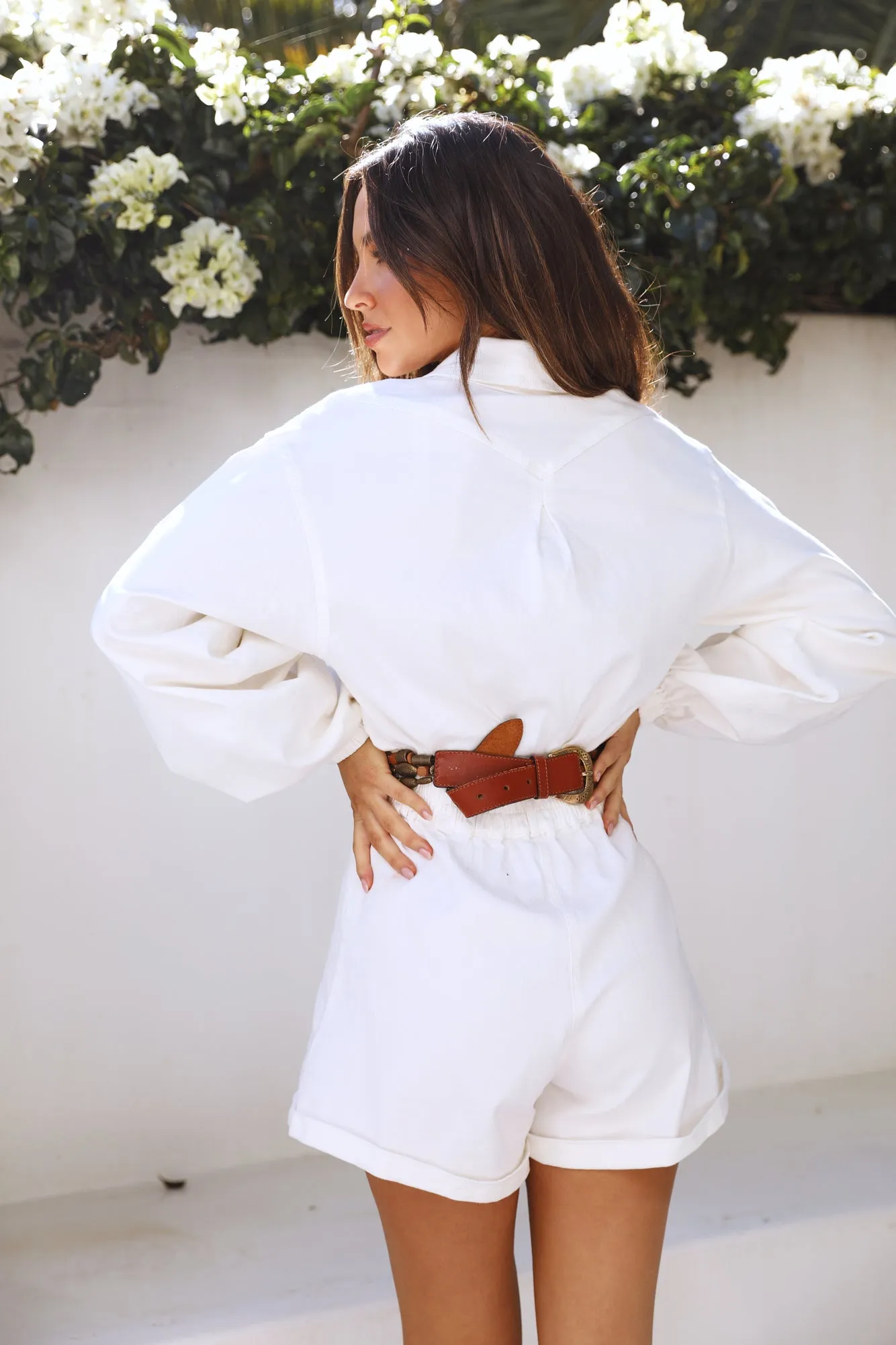 Sonoran Romper White
