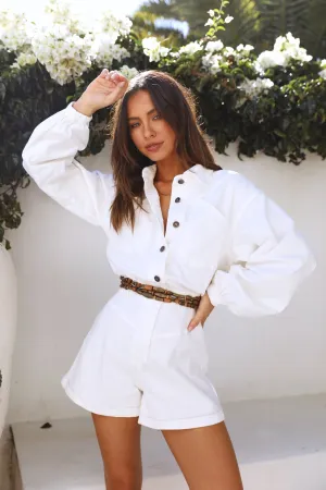 Sonoran Romper White