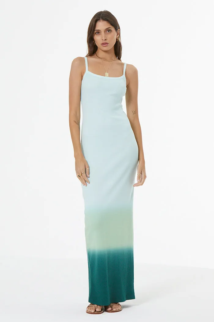 Tonya Maxi Dress // Rainforest Ombre
