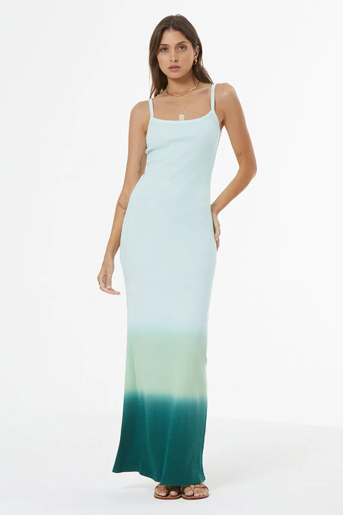 Tonya Maxi Dress // Rainforest Ombre