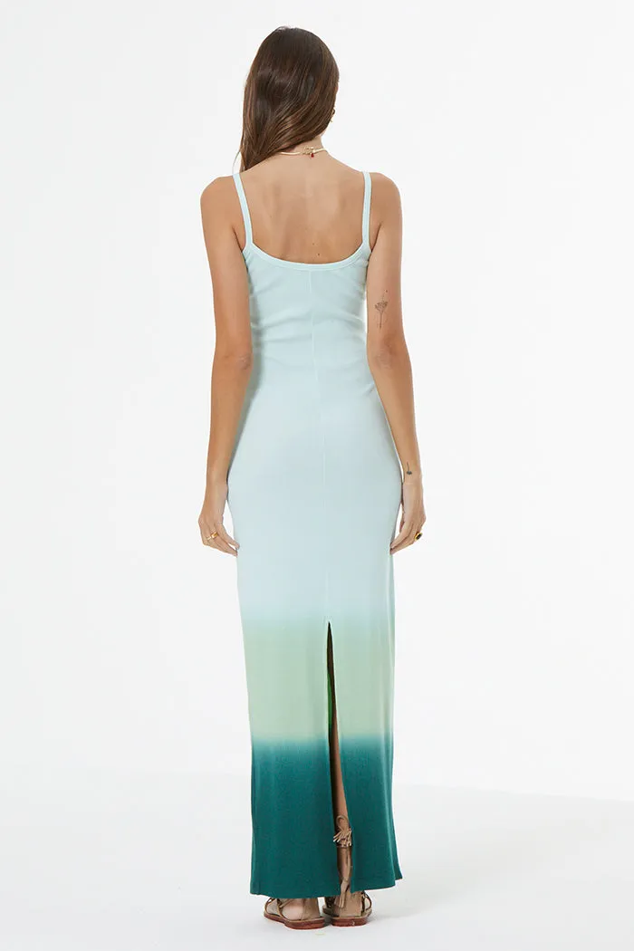 Tonya Maxi Dress // Rainforest Ombre