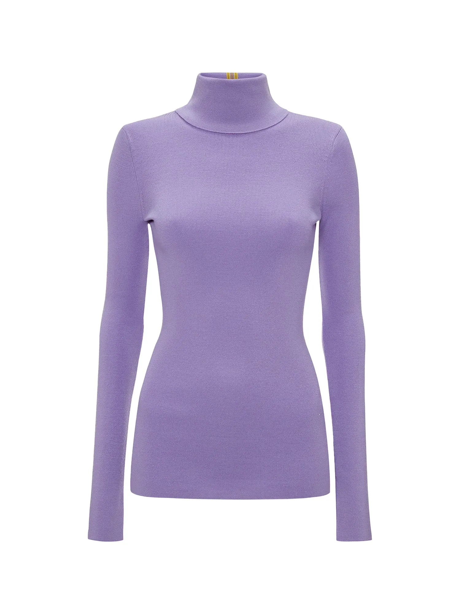 Victoria Beckham Knitted Polo Neck Jumper