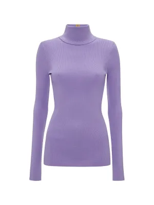 Victoria Beckham Knitted Polo Neck Jumper