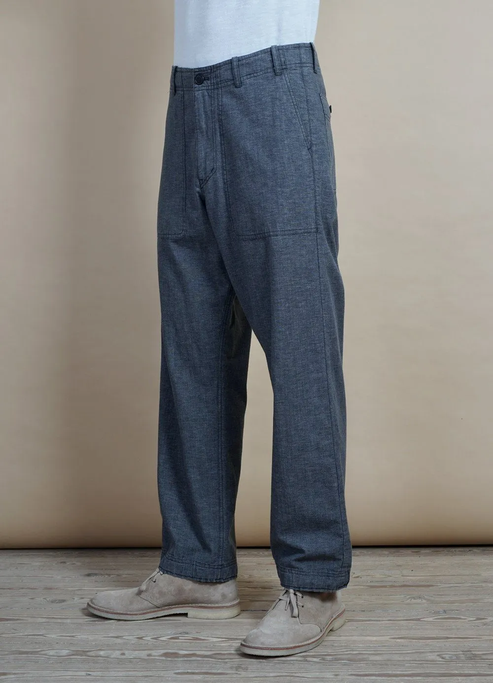 VILLE | Loose Fit Trousers | Stone