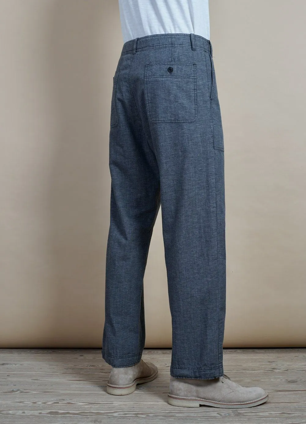 VILLE | Loose Fit Trousers | Stone