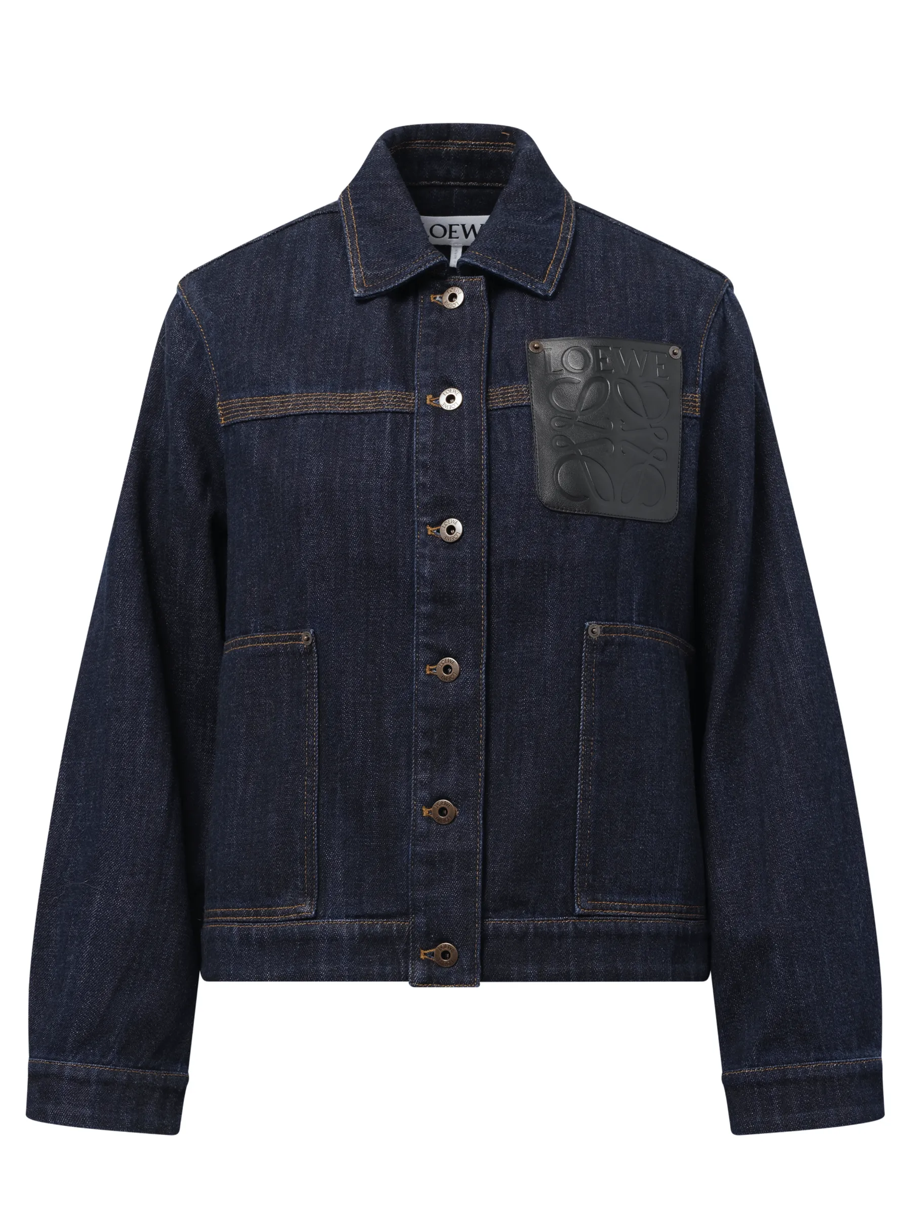 Workwear Jacket in Indigo Blue