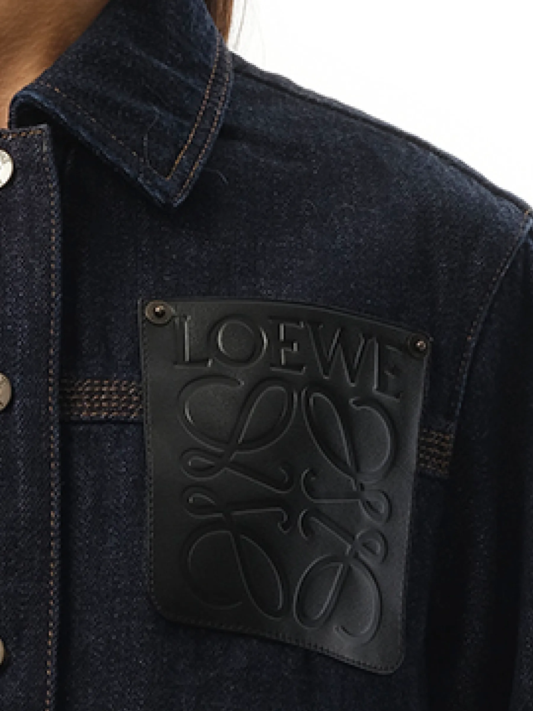 Workwear Jacket in Indigo Blue