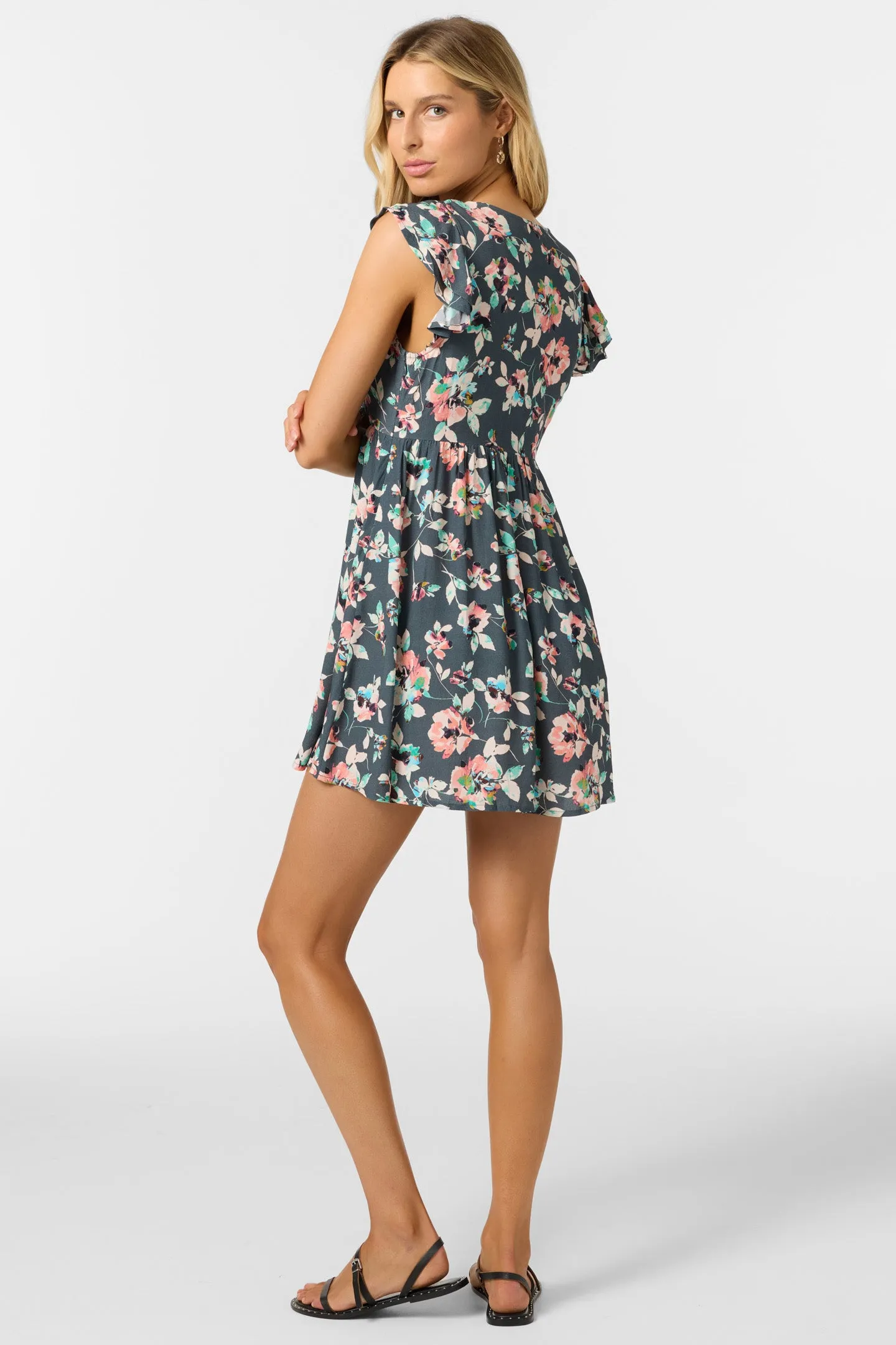 ZAINA MELODY FLORAL DRESS