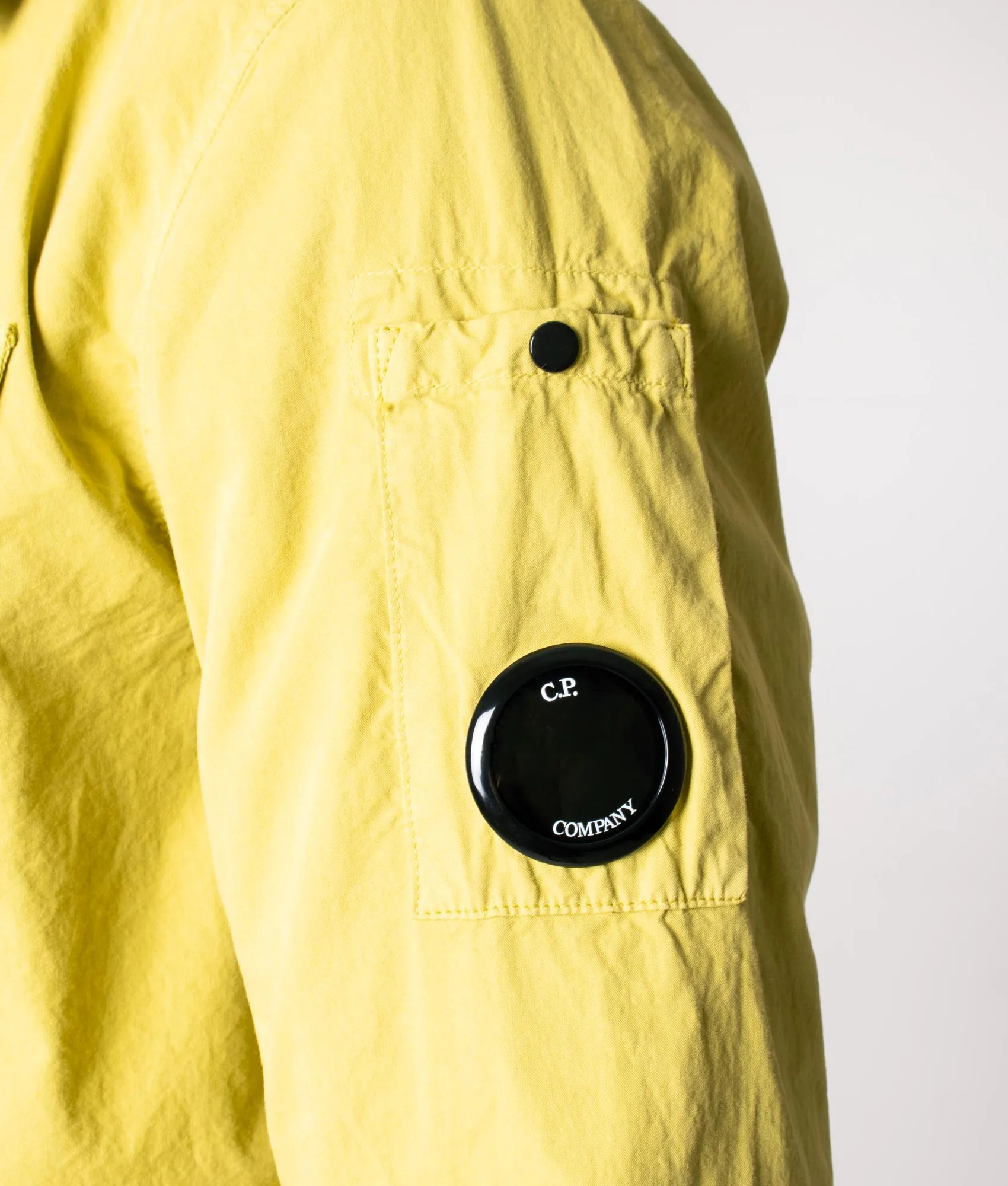 Zip Through Gabardine Overshirt